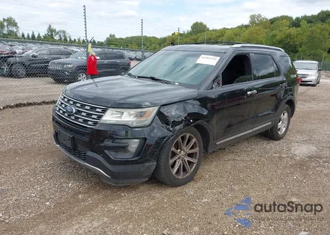 2016 Ford Explorer Limited из США, поврежденный, VIN 1FM5K8F83GGA56944
